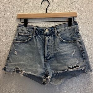 Agolde Jean Shorts 28 altered to fit curvy